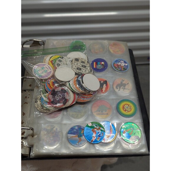 Vintage 90s Y2K Mystery Bundle of Pogs - Qty 25 - Picture 1 of 8
